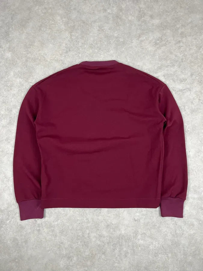 Jil Sander Bordeaux Contemporary Sweater hJyEFUe 4