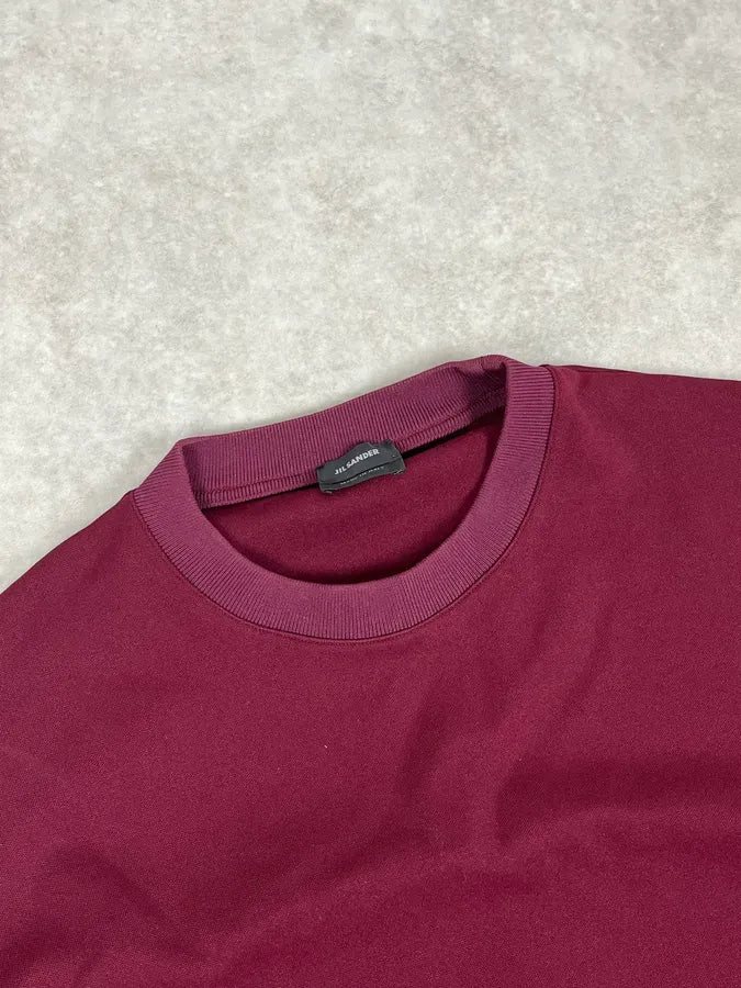 Jil Sander Bordeaux Contemporary Sweater hJyEFUe 6