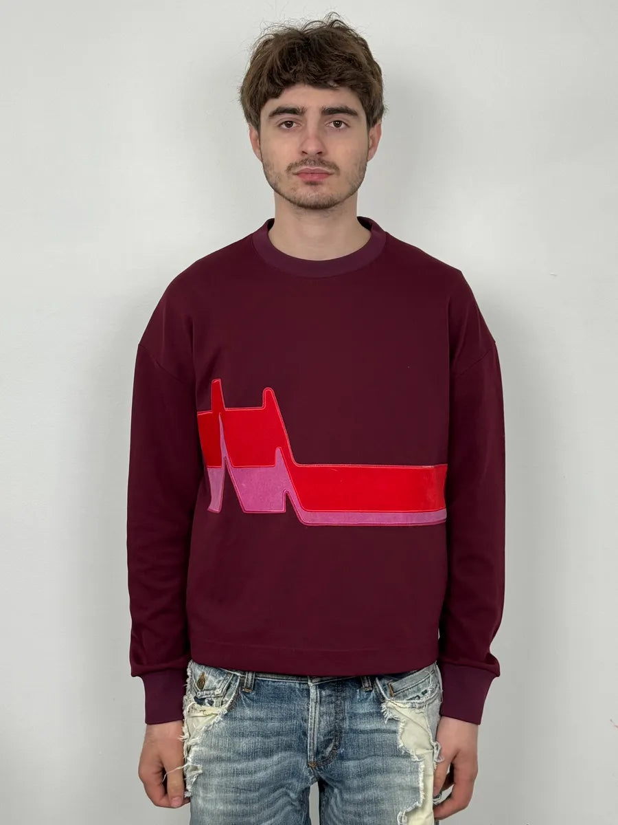 Jil Sander Bordeaux Contemporary Sweater hJyEFUe 2