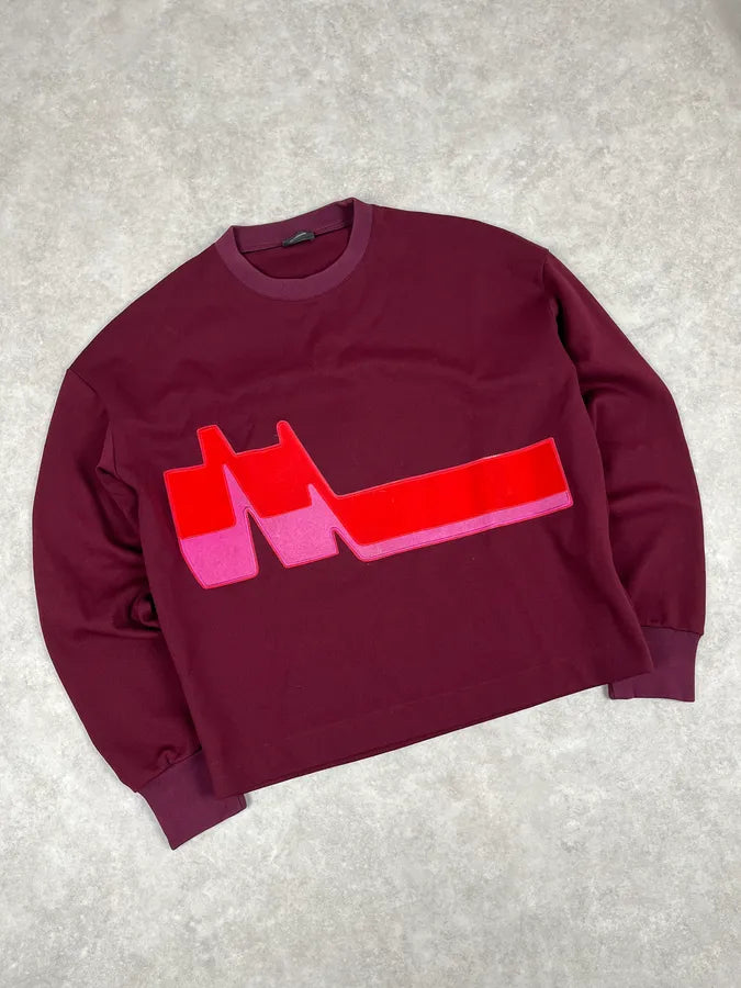 Jil Sander Bordeaux Contemporary Sweater hJyEFUe 3