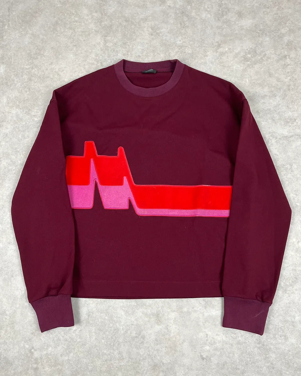 Jil Sander Bordeaux Contemporary Sweater hJyEFUe 0
