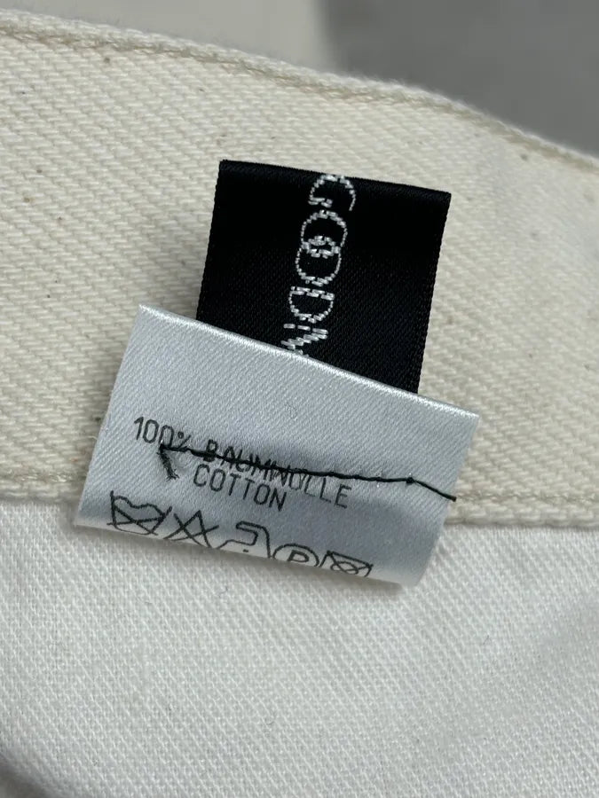 2010s Jil Sander Creamy Beige Straight Denim Jeans jaBIRvH 12