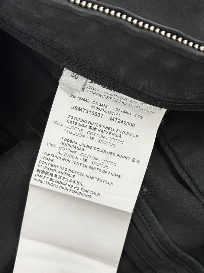 AW2021 Jil Sander Dark Grey Comfy Technical Pants bIZBaZF 12