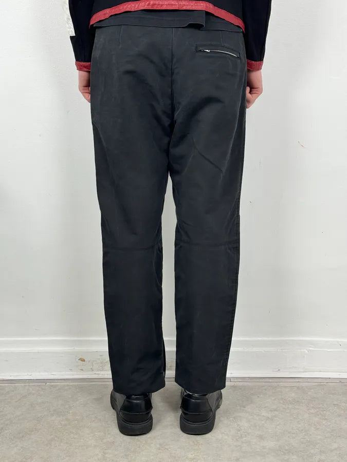 AW2021 Jil Sander Dark Grey Comfy Technical Pants bIZBaZF 3