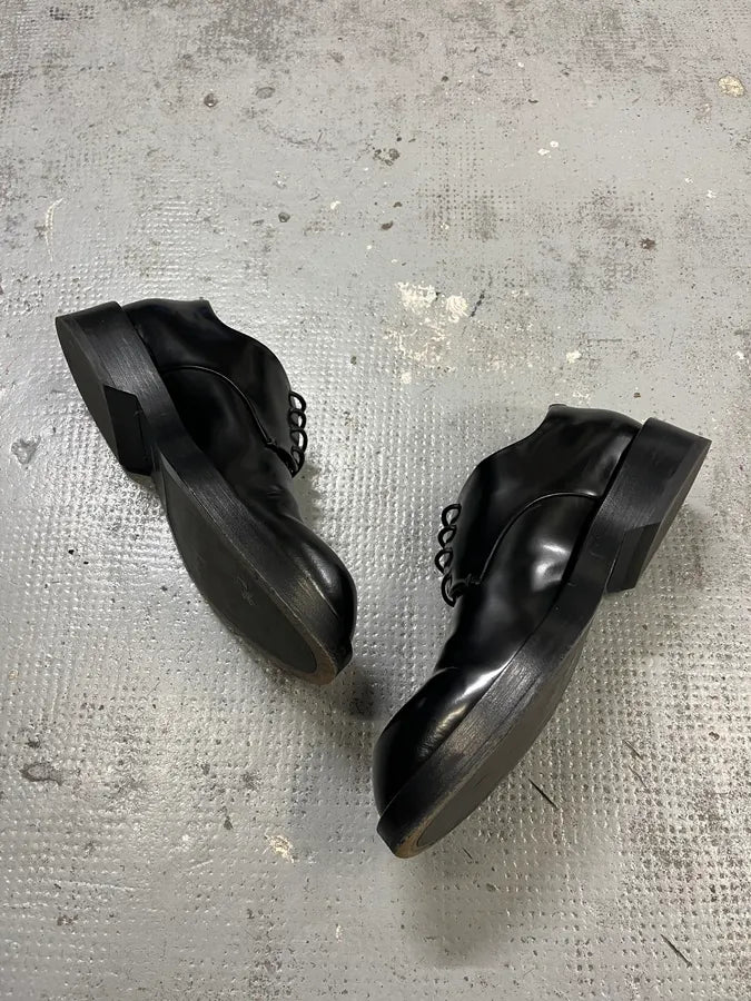 Jil Sander Derby Lace-Up Leather Derby Shoes MjcyRqC 2