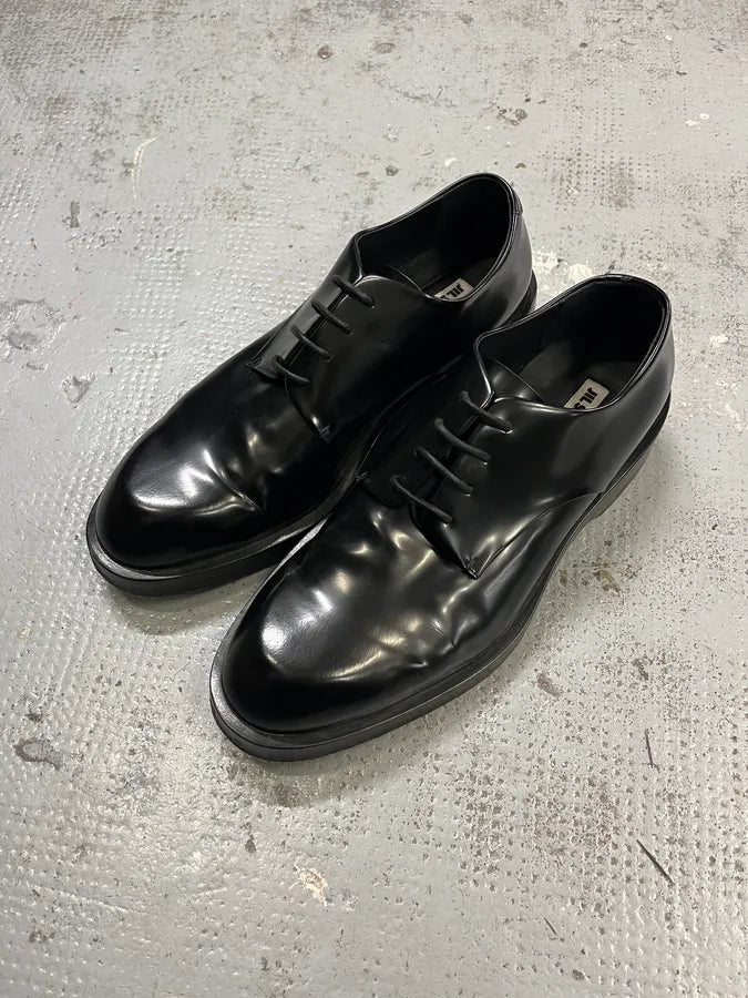 Jil Sander Derby Lace-Up Leather Derby Shoes MjcyRqC 3