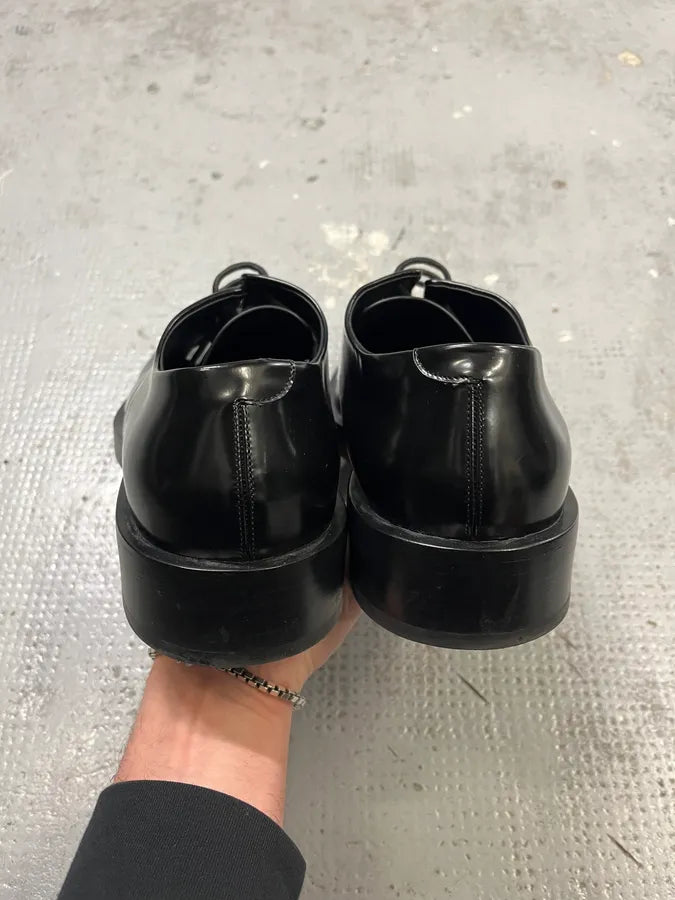 Jil Sander Derby Lace-Up Leather Derby Shoes MjcyRqC 5