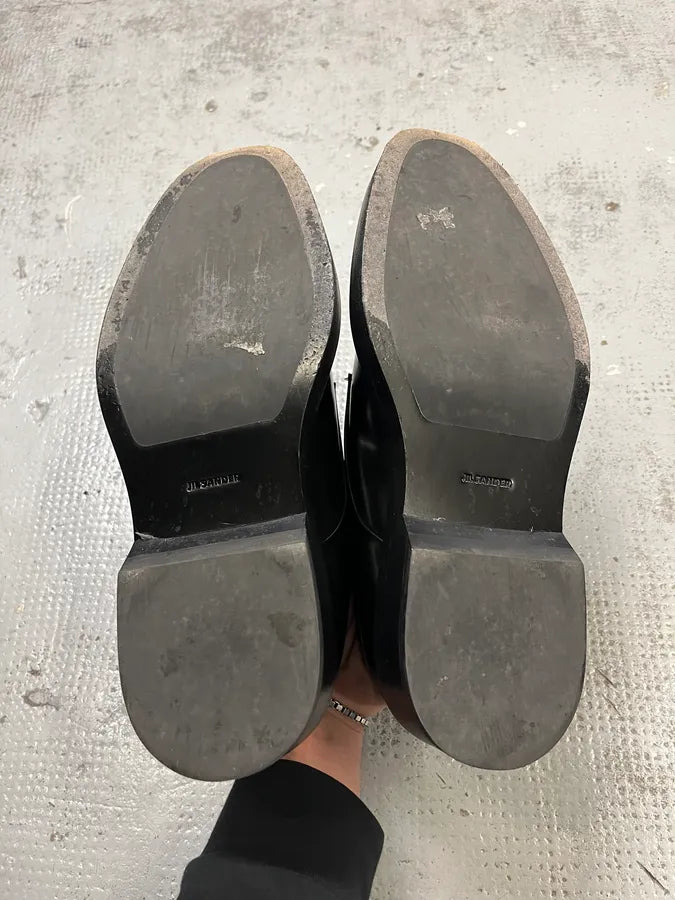 Jil Sander Derby Lace-Up Leather Derby Shoes MjcyRqC 6