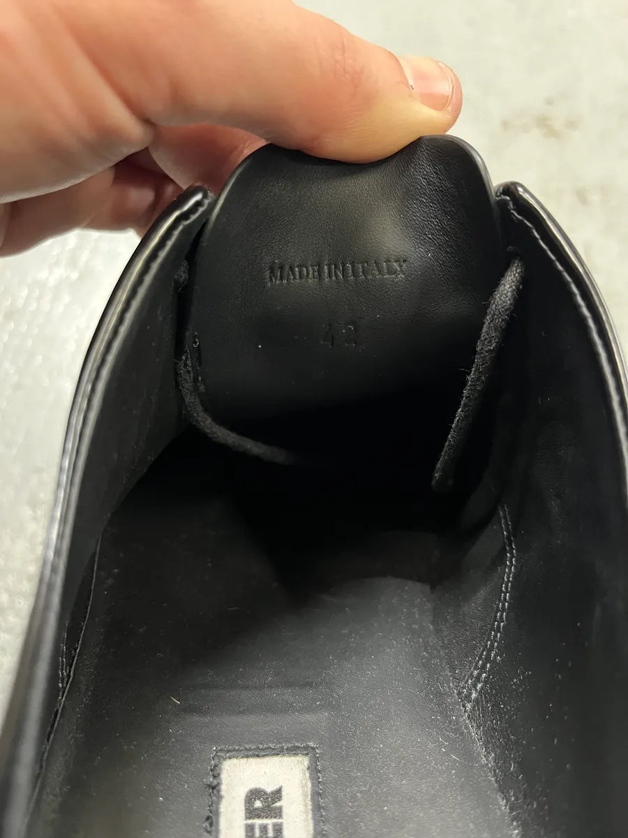 Jil Sander Derby Lace-Up Leather Derby Shoes MjcyRqC 8