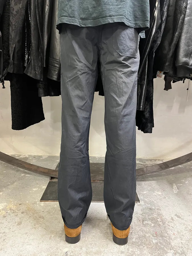 Jil Sander Faded Black Soft Belted Pants (S/M) BXJrAIe 2