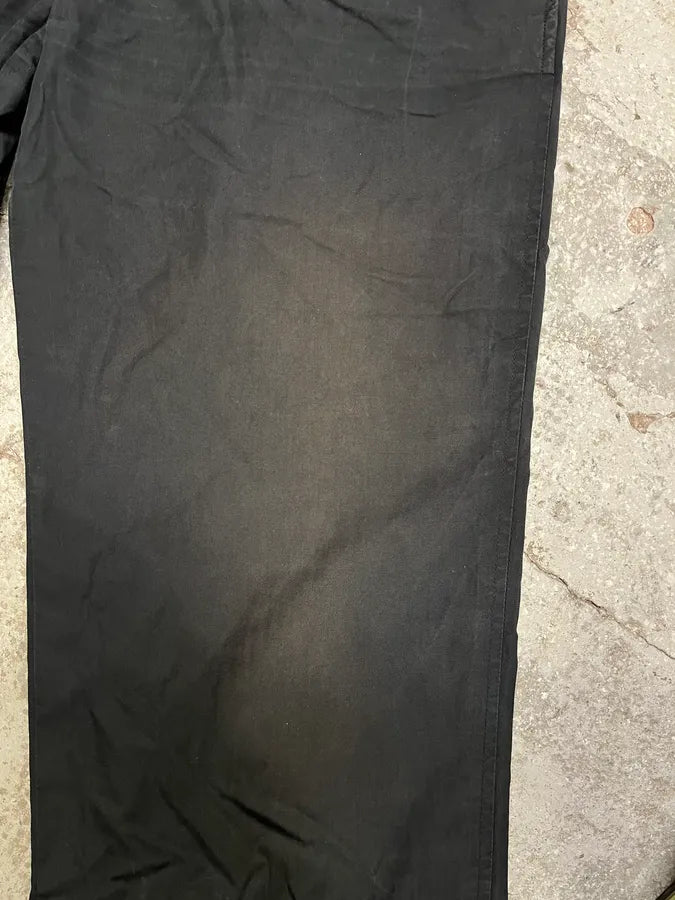 Jil Sander Faded Black Soft Belted Pants (S/M) BXJrAIe 6