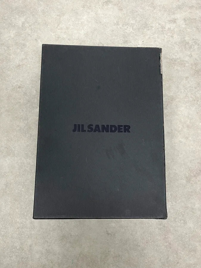 Jil Sander Green Classy Leather Chelsea Boots WLsuIPS 8