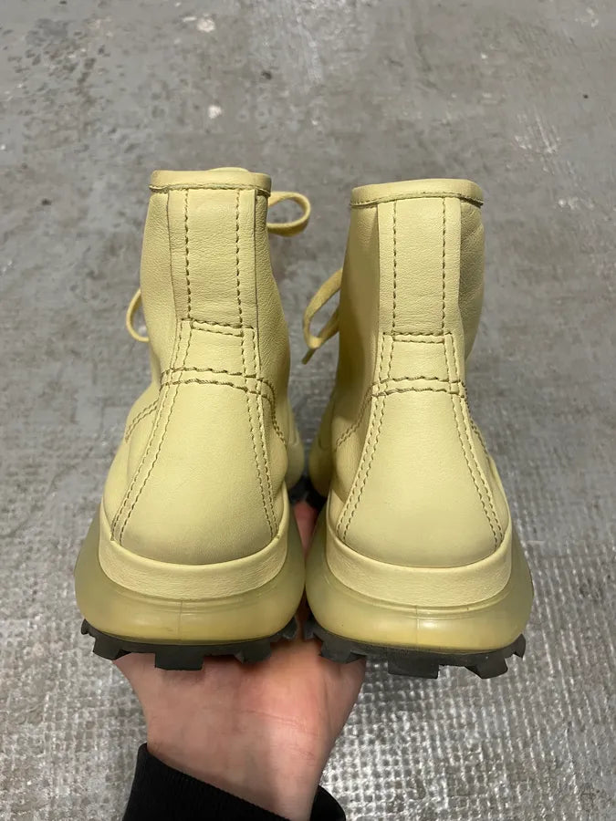 Jil Sander Ivory Ankle Boots lAvSZgn 6