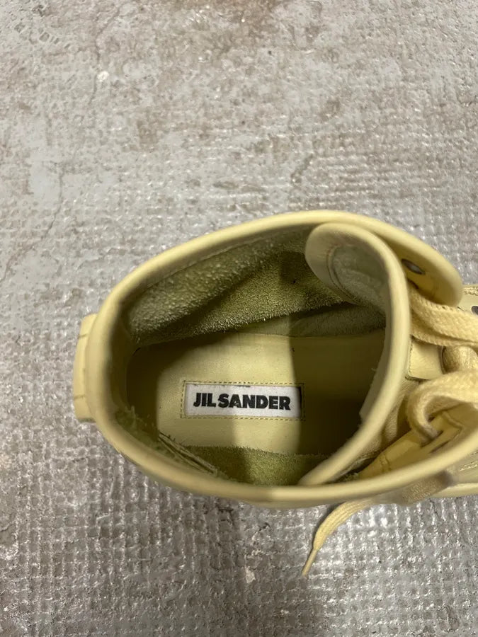 Jil Sander Ivory Ankle Boots lAvSZgn 9