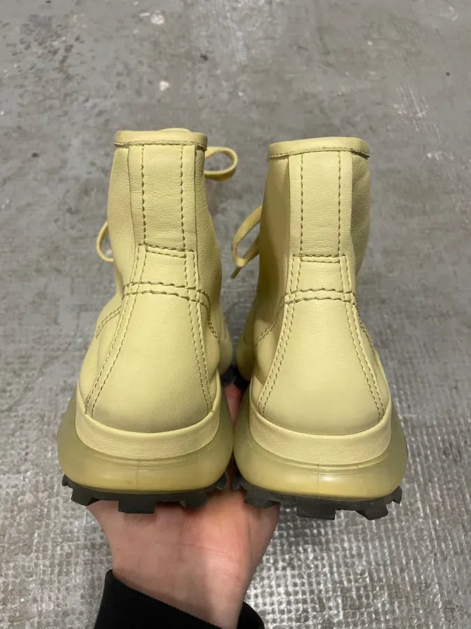 Jil Sander Ivory Ankle Boots lAvSZgn 6