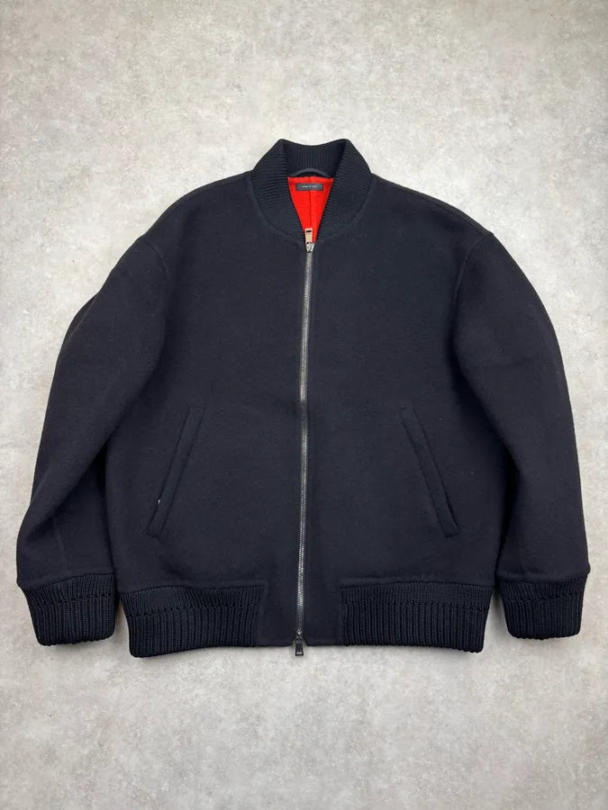 AW2016 Jil Sander Navy Bomber jacket  SfXTRNg 0