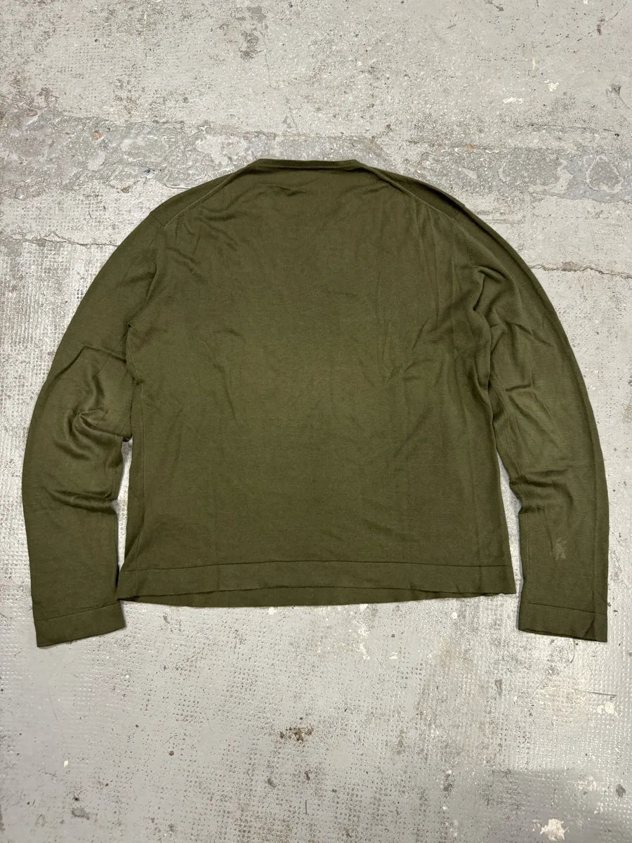 Jil Sander Olive Green Longsleeves qHzhcHe 3