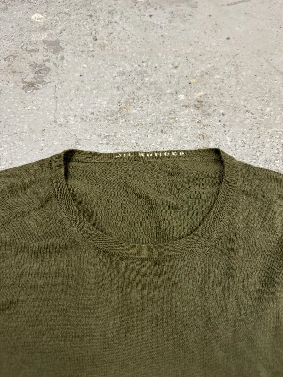 Jil Sander Olive Green Longsleeves qHzhcHe 7