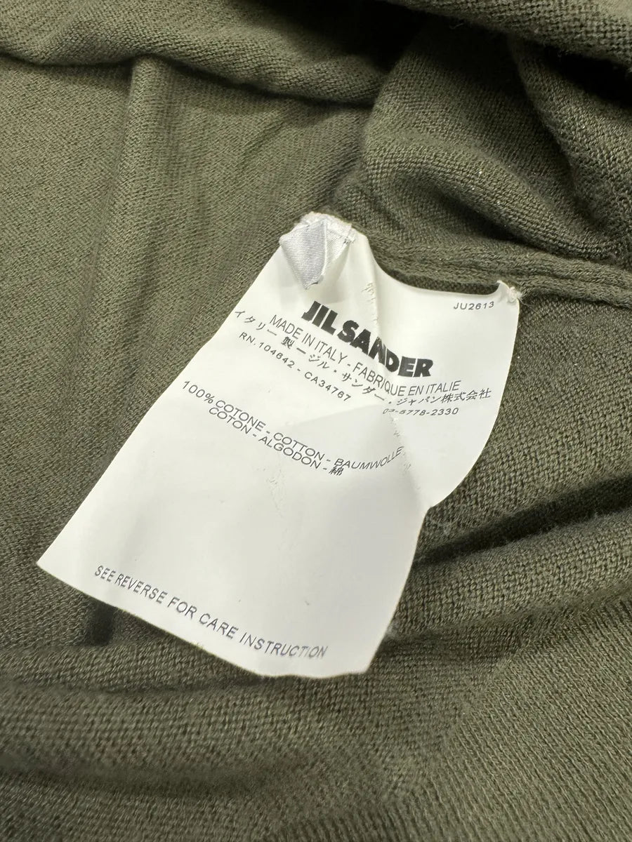 Jil Sander Olive Green Longsleeves qHzhcHe 9