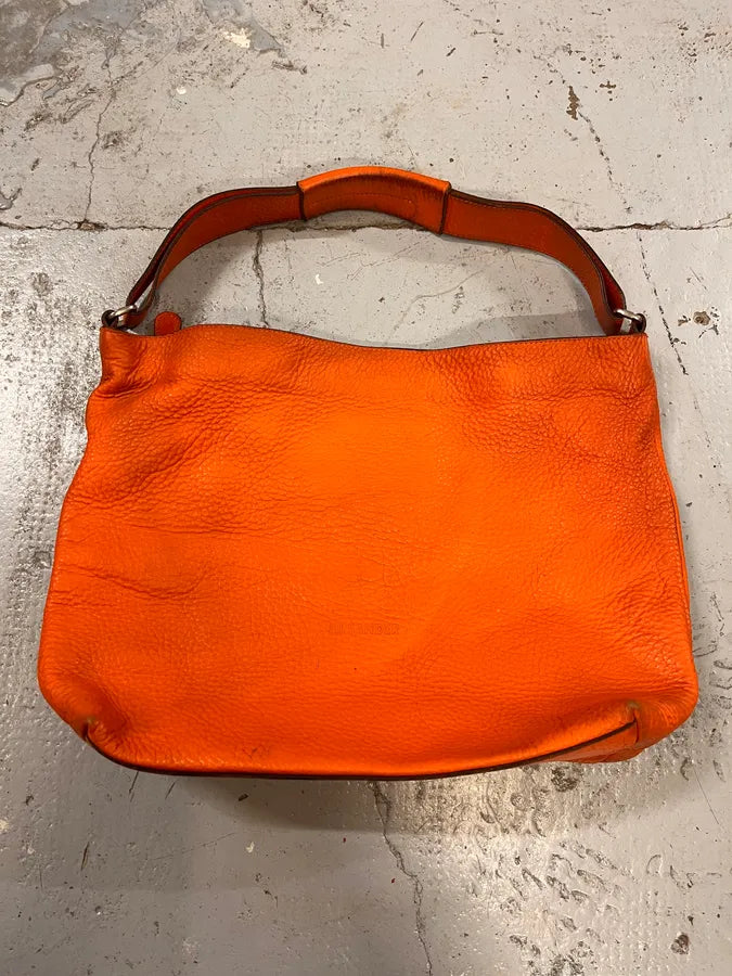 Jil Sander Orange Handle Leather Bag WDbLEru 0