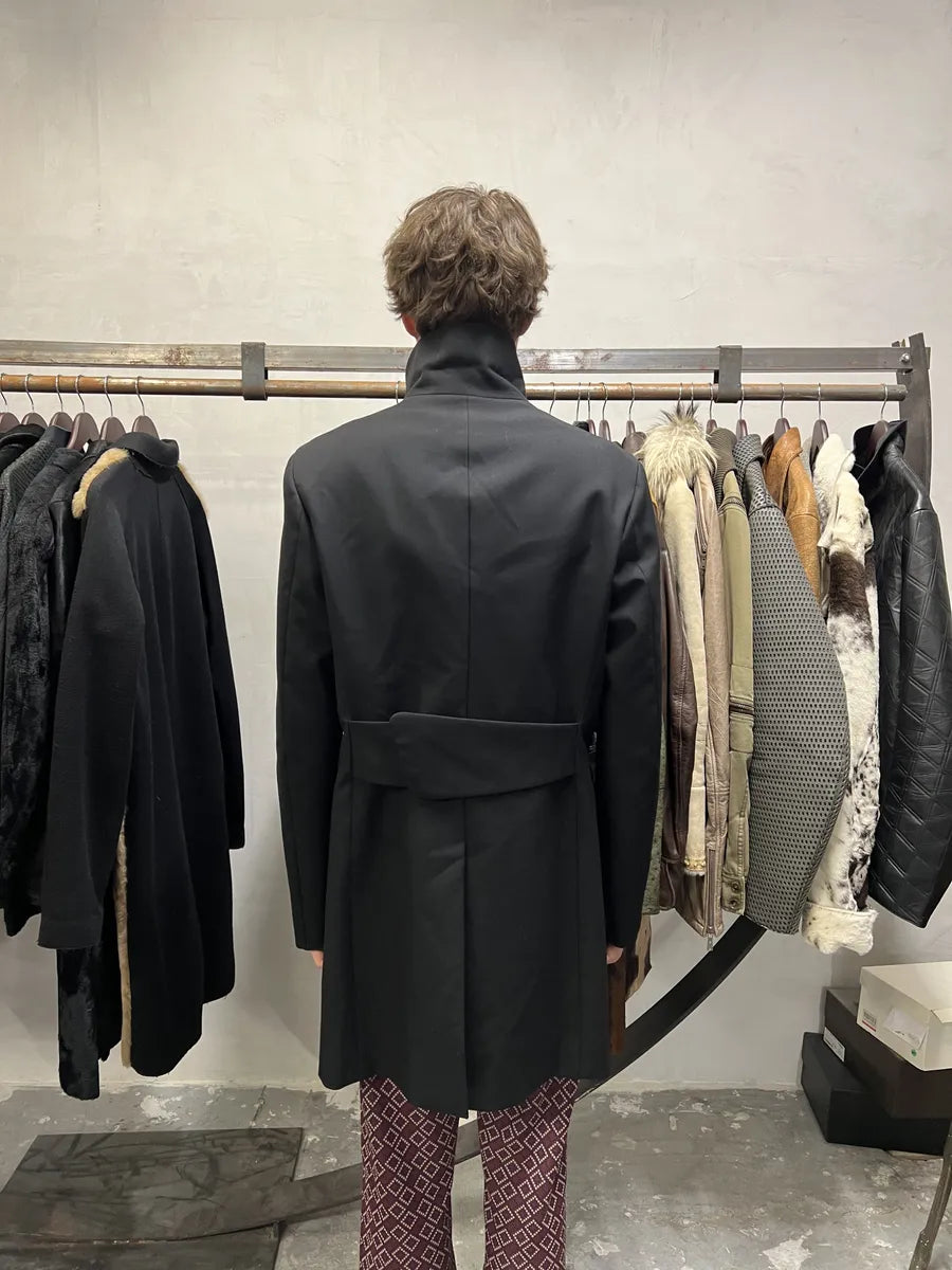 AW2010 Jil Sander Picasso Obscure Long Asymmetrical Jacket by Raf Simons (M) vlxkXFC 3