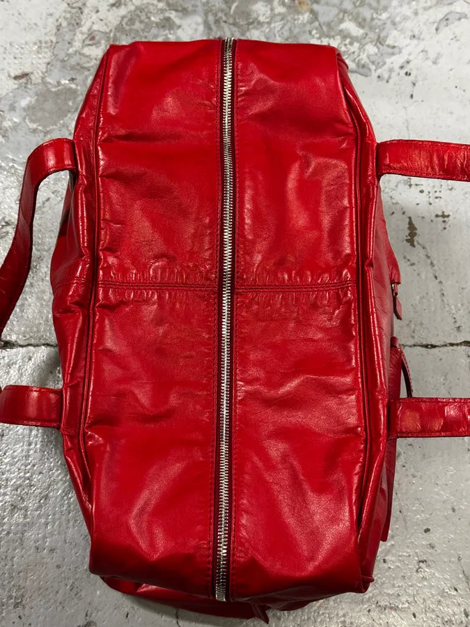 Jil Sander Red Tactical Multi-Pocket Handle Bag yKLHoCa 7