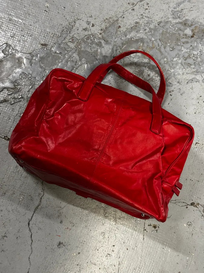 Jil Sander Red Tactical Multi-Pocket Handle Bag yKLHoCa 5