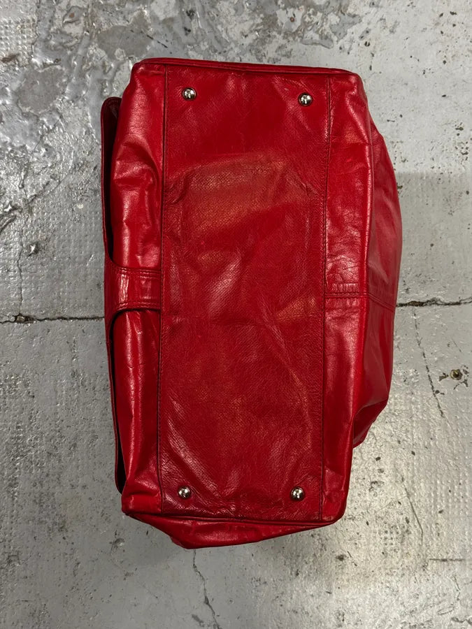 Jil Sander Red Tactical Multi-Pocket Handle Bag yKLHoCa 8