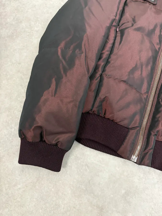 Jil Sander Red Win Hooded Puffer Jacket LipMLHW 7