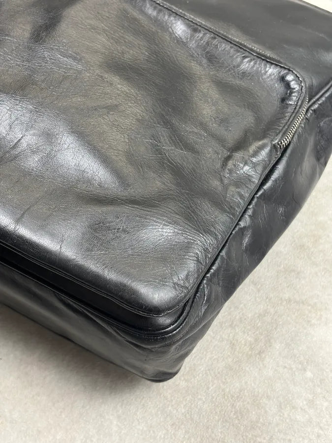 2000s Jil Sander Black Leather Bag zmFQzpe 6