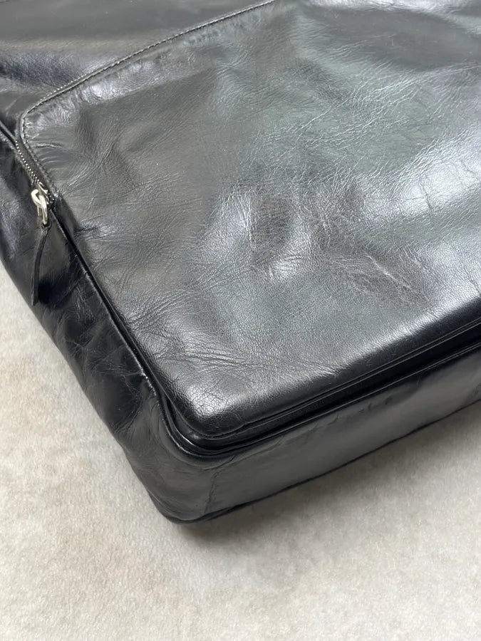 2000s Jil Sander Black Leather Bag zmFQzpe 5