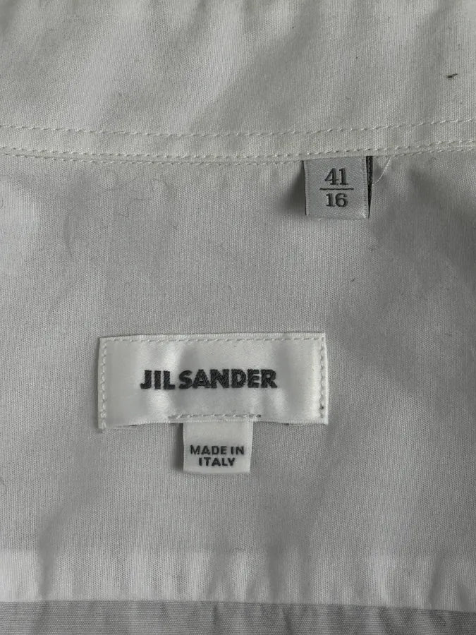 SS2013 Jil Sander White & Blue Modern Shirt hgGAXll 10