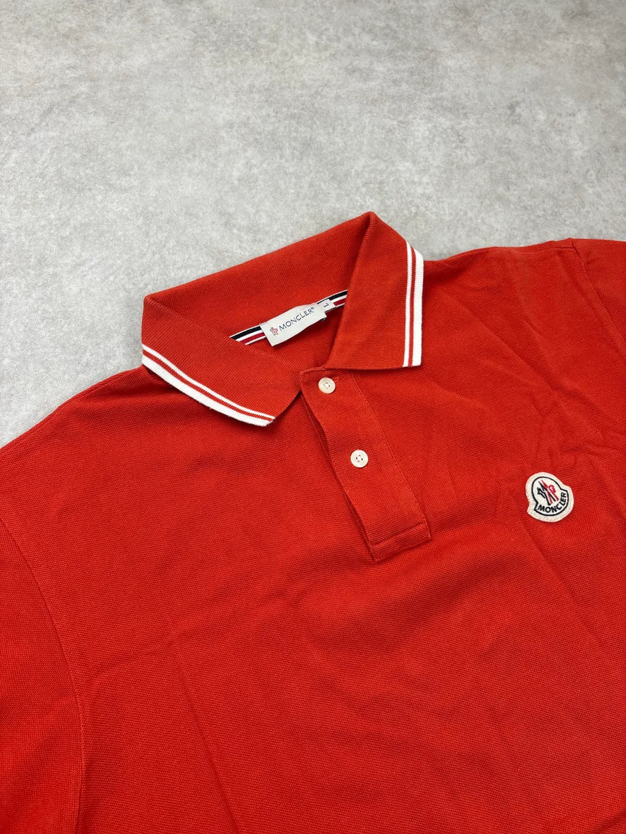 FW2009 Moncler Red Logo Patch Polo jkIFJgvh 4