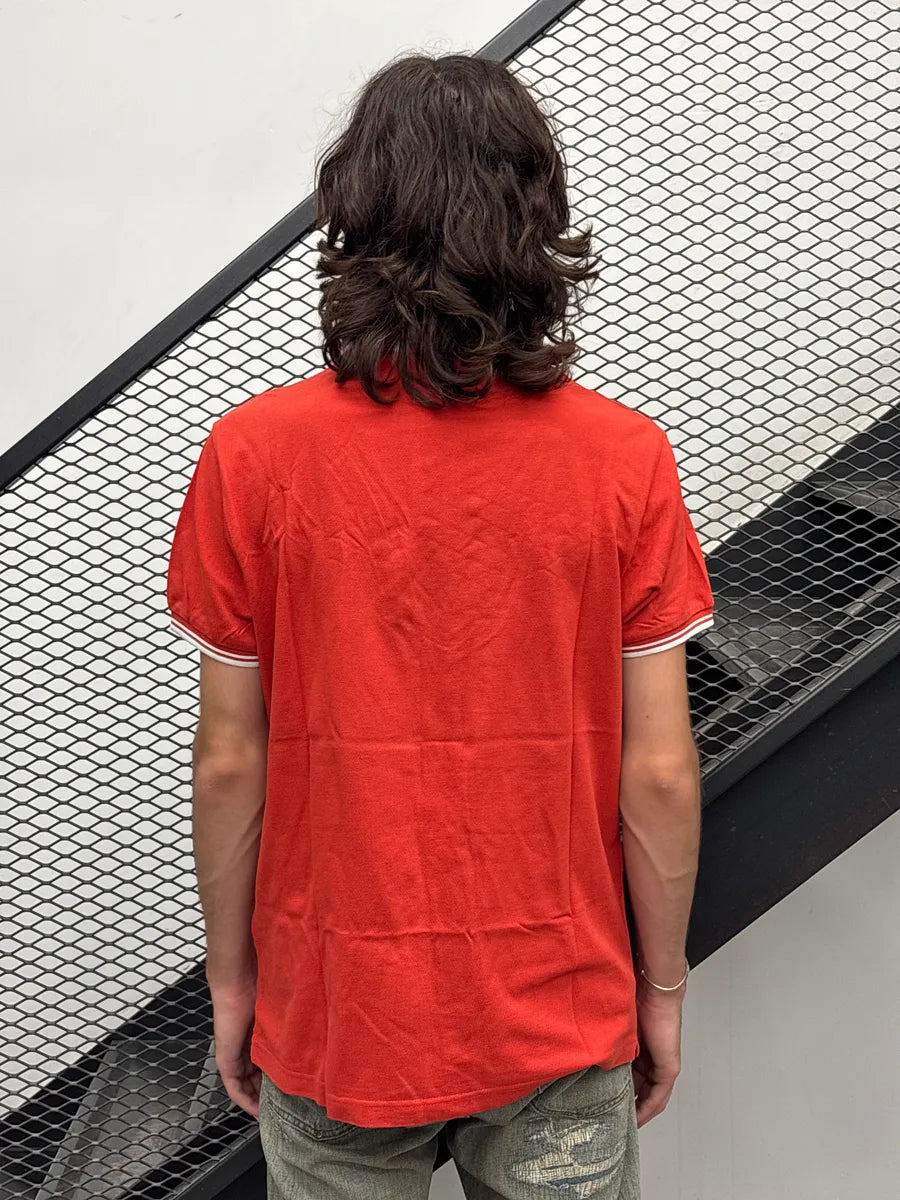 FW2009 Moncler Red Logo Patch Polo jkIFJgvh 2