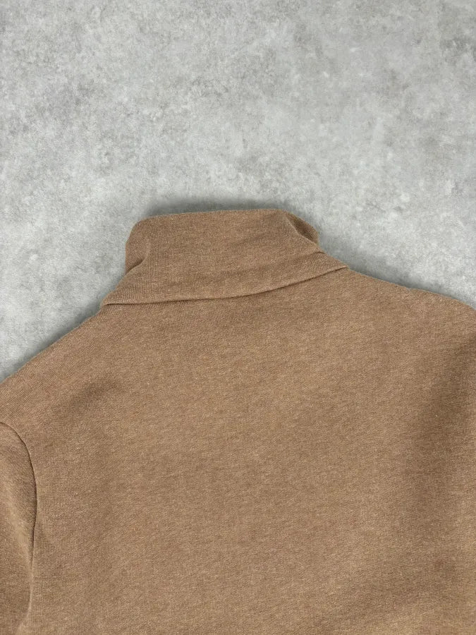 AW2012 John Galliano Beige Wool Signature Zip-Up Sweater  fphjQia 5