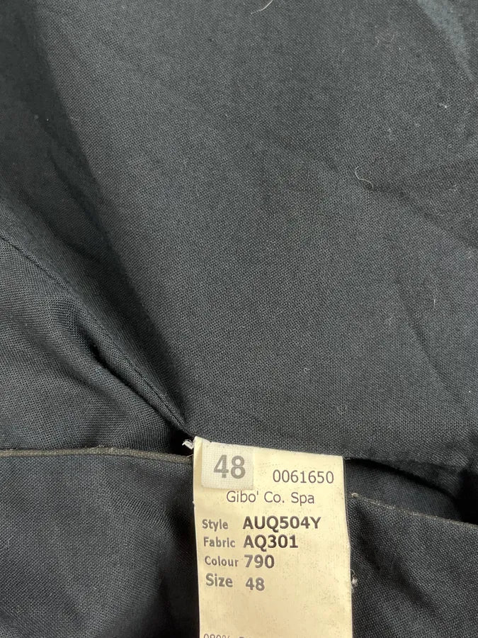 2000s John Galliano Black Waxed Asymmetrical Jacket NIlpJEu 12