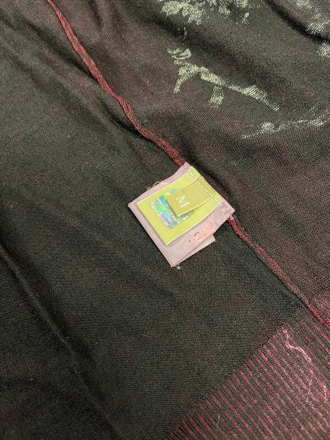 John Galliano Floral Wool Bordeaux Cardigan TOtdCWK 10