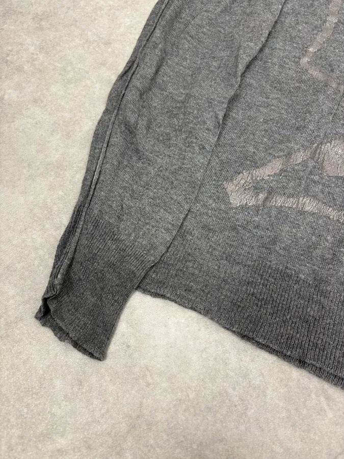 John Galliano G Propaganda Grey Sweater nxRBpii 6