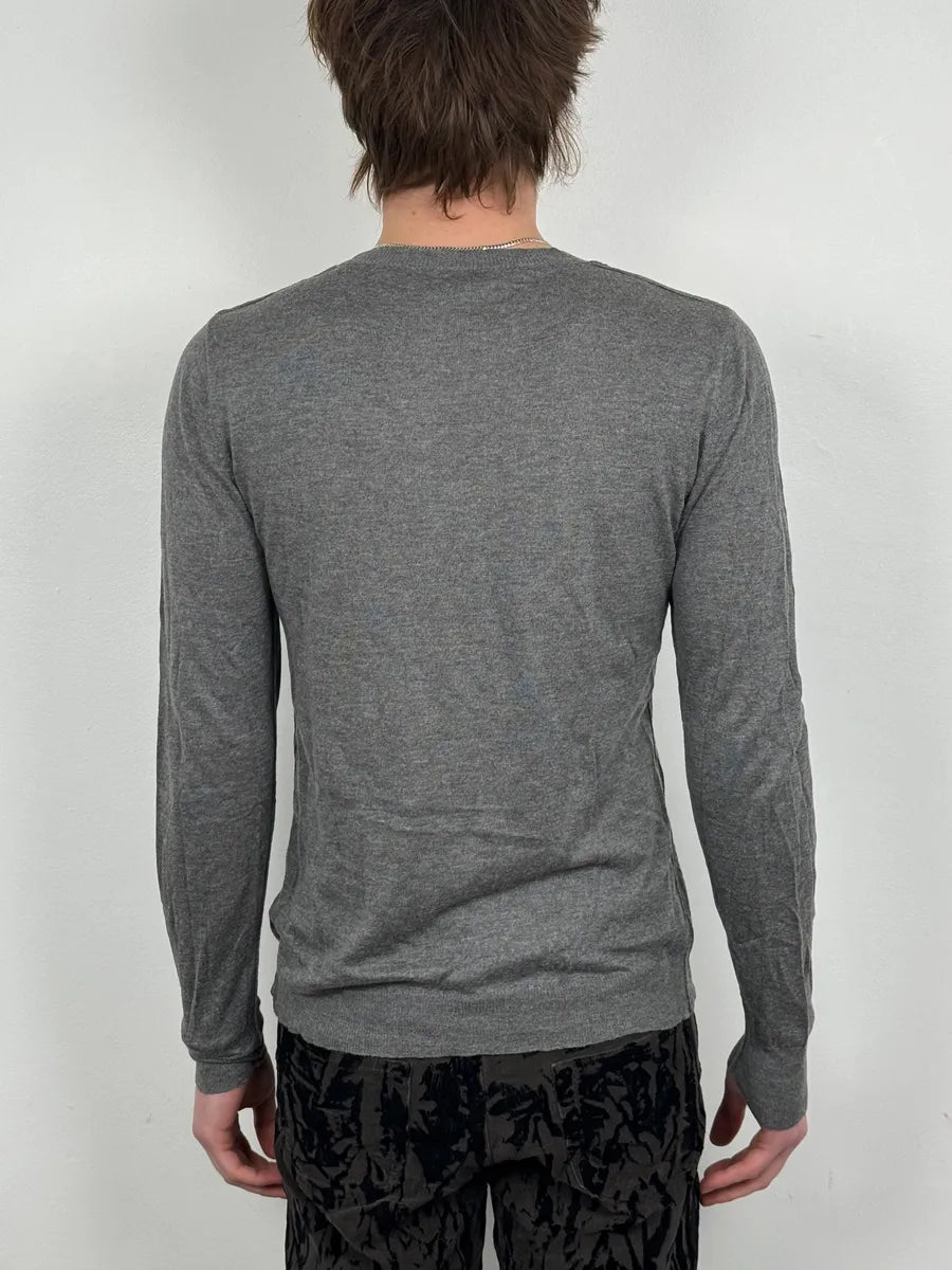 John Galliano G Propaganda Grey Sweater nxRBpii 2