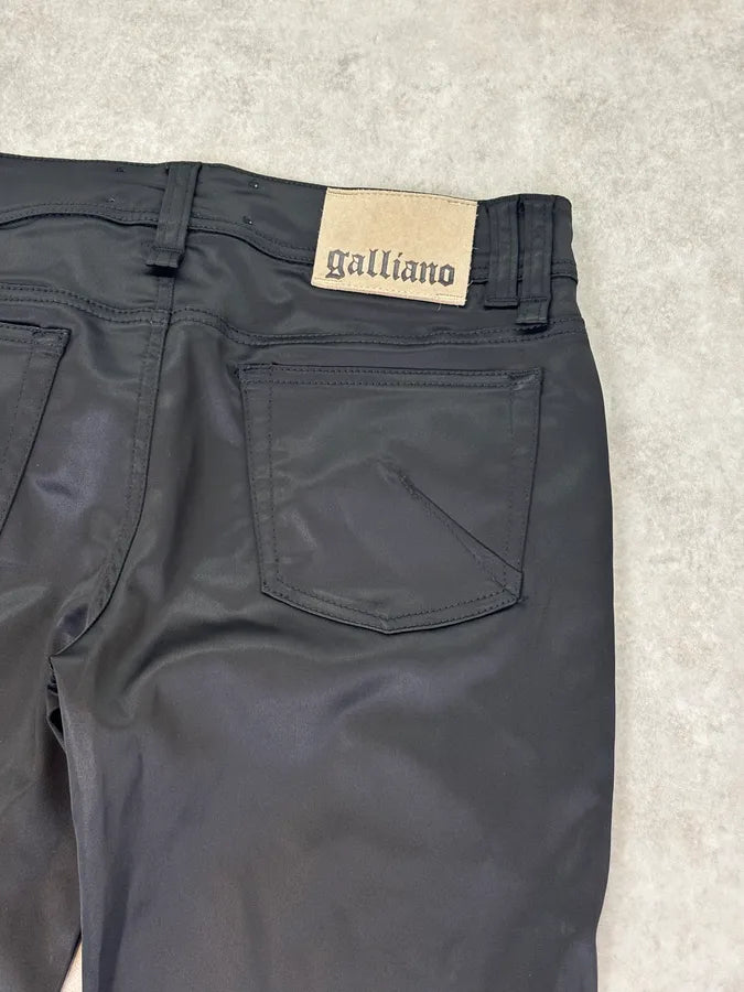 AW2011 John Galliano Skinny Black Pants  HVbBEcZ 7