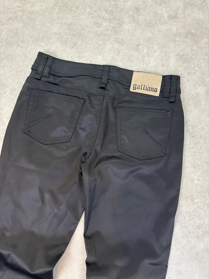 AW2011 John Galliano Skinny Black Pants  HVbBEcZ 6