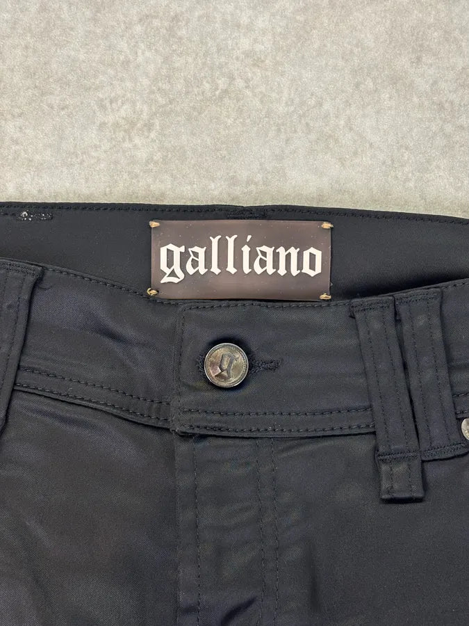 AW2011 John Galliano Skinny Black Pants  HVbBEcZ 8