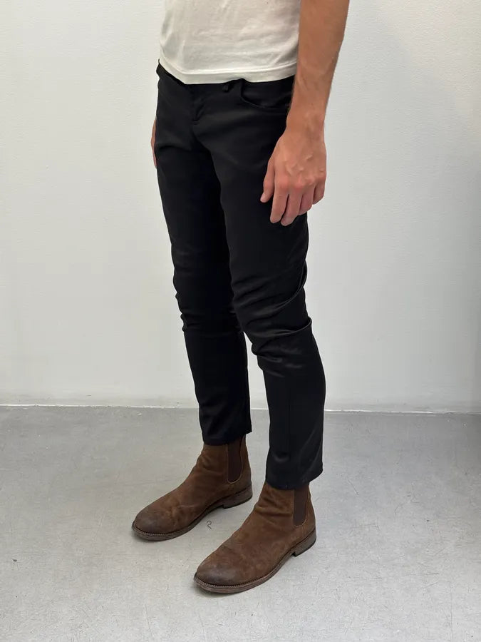 AW2011 John Galliano Skinny Black Pants  HVbBEcZ 2