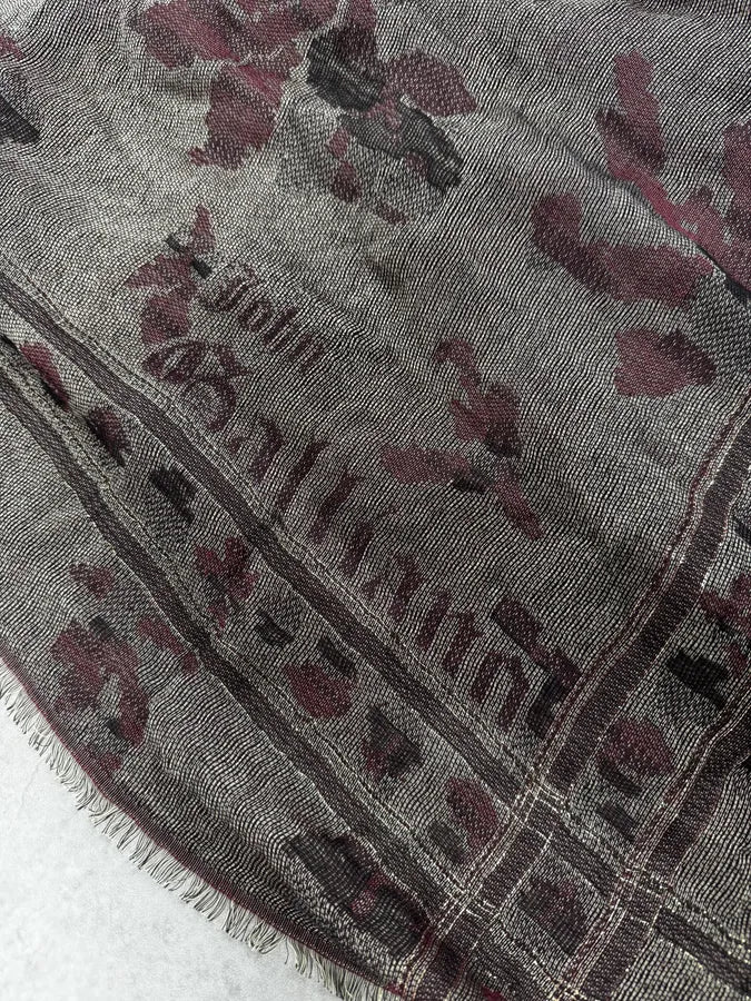 John Galliano Magazine Newspaper Square Scarf ZZcfyQg 3