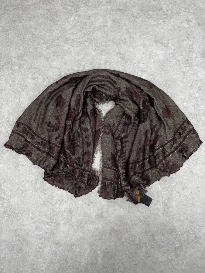 John Galliano Magazine Newspaper Square Scarf ZZcfyQg 1