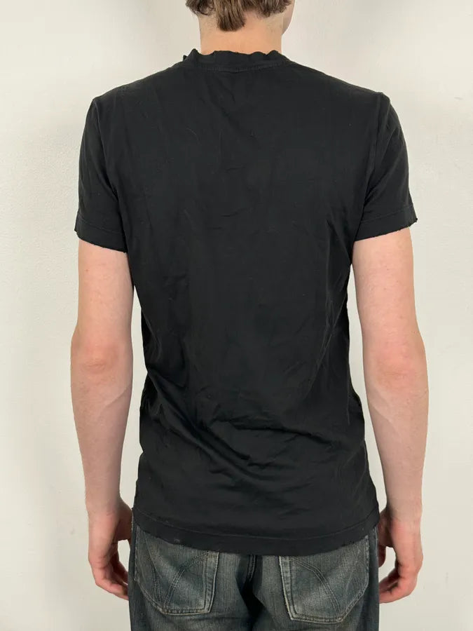 John Galliano V Neck Snakeskin Effect G T-Shirt kyccYXN 2