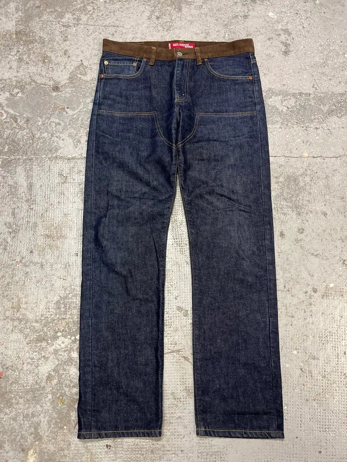 Junya Watanabe Comme des Garçons Brut Denim Jeans (M) NqFelRf 0