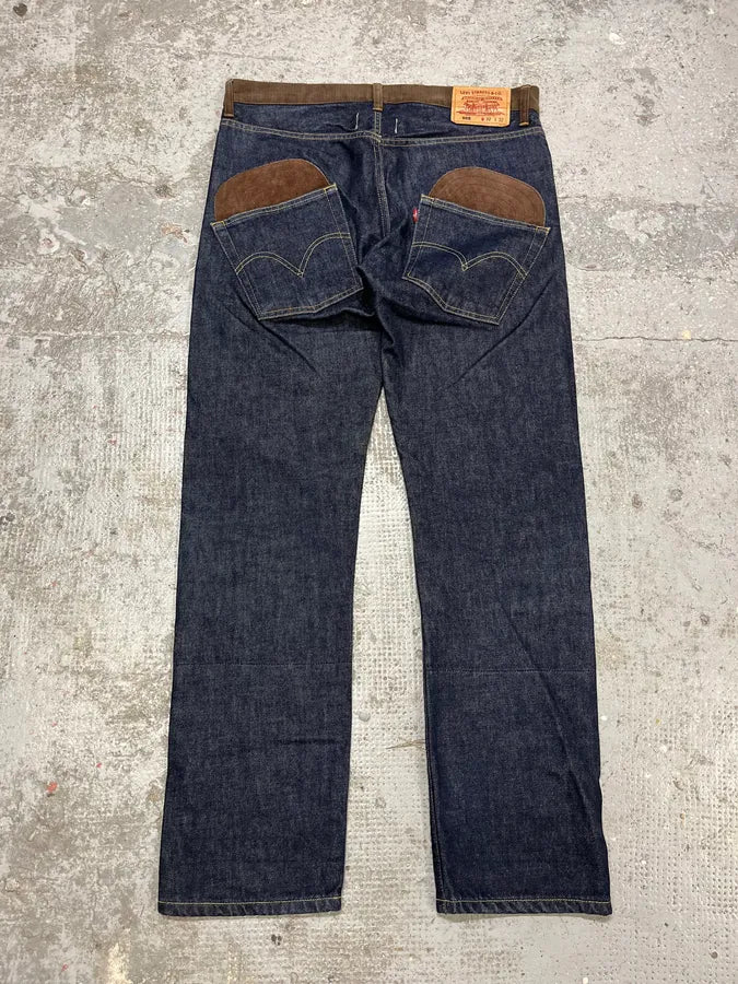 Junya Watanabe Comme des Garçons Brut Denim Jeans (M) NqFelRf 2