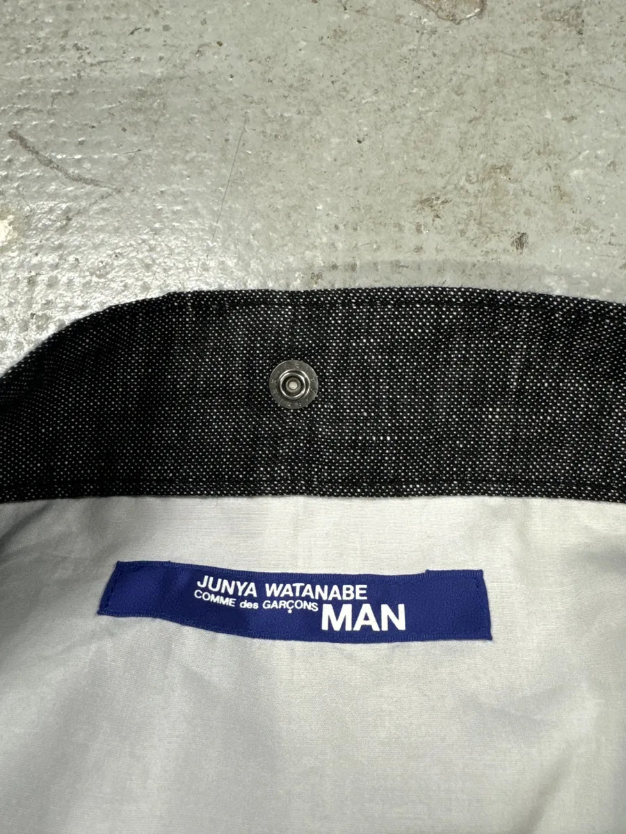 Junya Watanabe Comme des Garçons Denim Shoulder Bag bpGKrtx 4