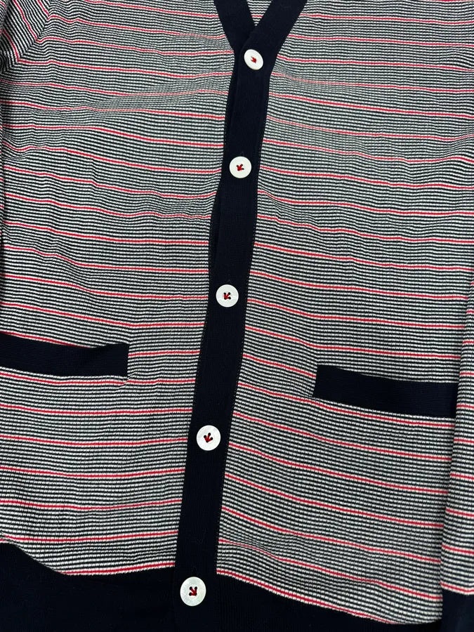 Junya Watanabe Comme des Garçons Striped Classy Cardigan wndVEBG 7